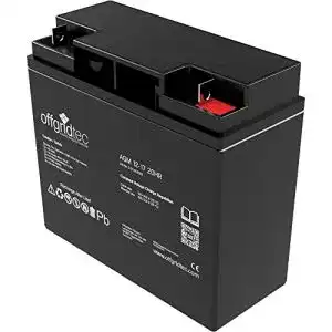 Solarbatterie Offgridtec © 17Ah / 12V AGM Solar Batterie