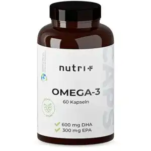 Algenöl-Kapseln Nutri + OMEGA-3 Vegan, DHA + EPA