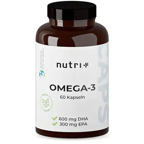 Algenöl-Kapseln Nutri + OMEGA-3 Vegan, DHA + EPA