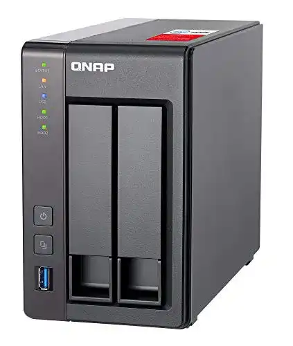 NAS-Server Qnap TS-251+-2G Intel-Quad-Core-NAS-System