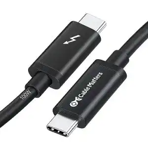 Thunderbolt-3-Kabel Cable Matters Intel Zertifiziertes Kabel 2m