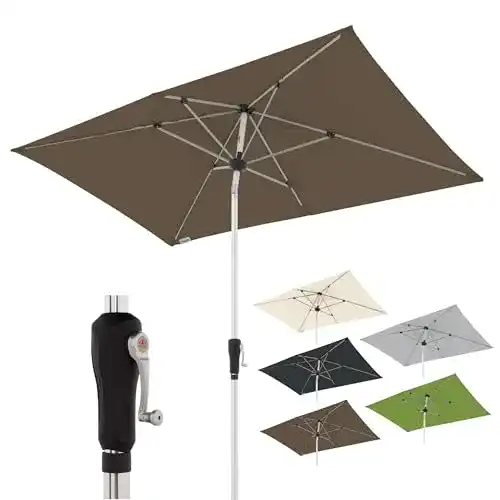 Doppler-Sonnenschirm Doppler Aluminium SL-AZ 220×140