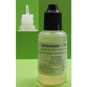 Lötwasser Eigenmarke 30 ml (FLUX), Flussmittel speziell für SMD