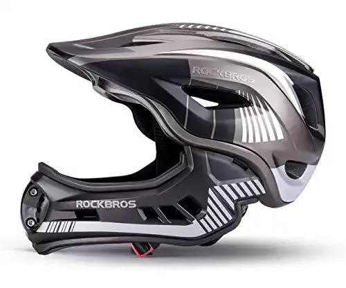 Integralhelm Kinder ROCKBROS Kinderhelm Integriert Fahrradhelm