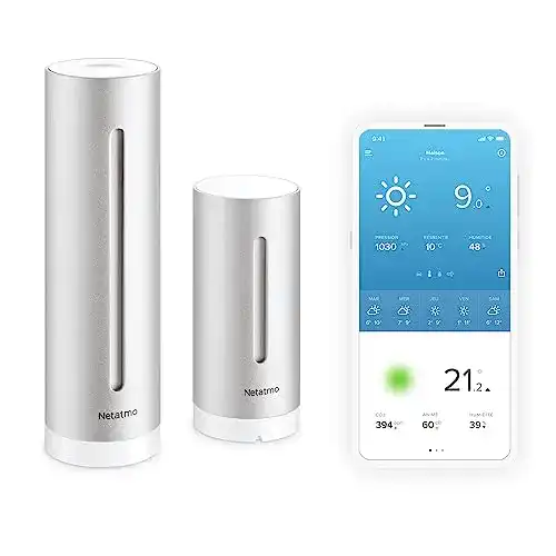 Wetterstation WLAN Netatmo Smarte Wetterstation – WLAN, Funk