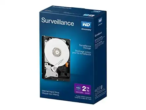 2TB-HDD Western Digital WD Purple 2 TB Überwachung 3,5 Zoll