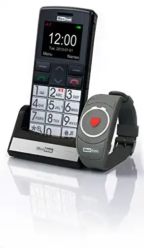 Notrufarmband Maxcom MM 715 Großtasten Handy, Farbdisplay