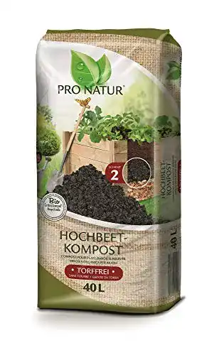 Komposterde Pro Natur HOCHBEETKOMPOST 40 l. Grünkompost