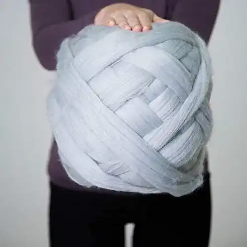 Armstrick-Wolle VIYEAR Riesengarn für Armstricken oder Roving Chunky