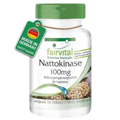 Nattokinase fairvital 2000 FU, 100mg pro Tablette, 90 Tabletten