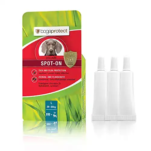 Zeckenschutz Hund ohne Chemie Bogaprotect SPOT ON Hund