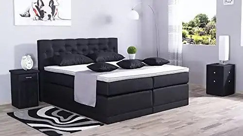 Bett 160×200 AUKONA Boxspringbett Helena 160×200