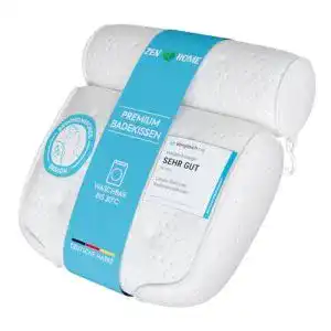 Badewannenkissen Laneta ZenHome, optimales Nackenkissen