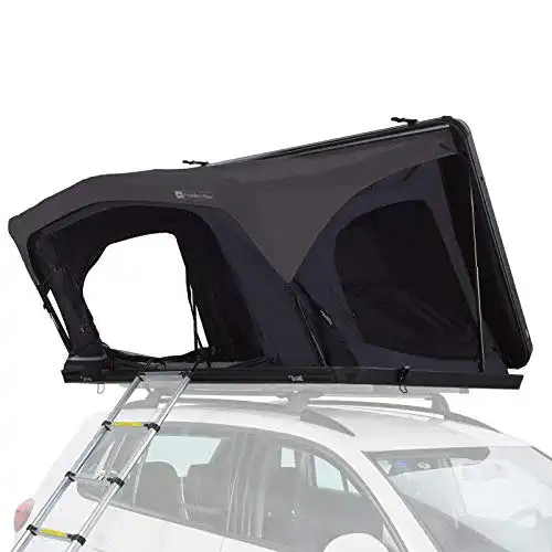 Hartschalen-Dachzelt qeedo Freedom Slim 120 Hartschalen Dachzelt
