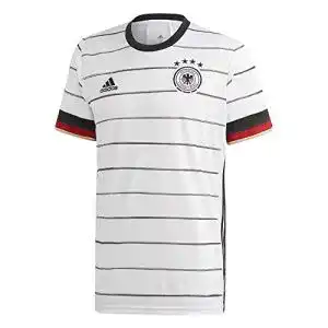 Deutschland-Trikot adidas Herren Dfb Jsy T shirt, Weiß Schwarz, L