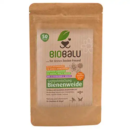 Bienenfutter Biobalu Bienenweide, Blumenwiese Samen 50g