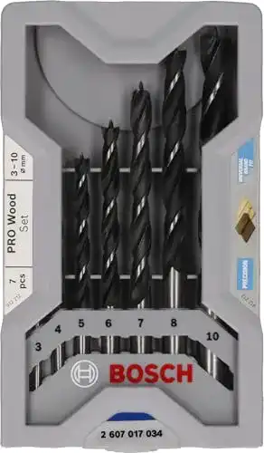 Die beste Holzbohrer Bosch Professional 7 tlg. Robust Line Holzspiralbohrer 2026 Test Bestseller Holzbohrer Bosch Professional 7 tlg. Robust Line Holzspiralbohrer