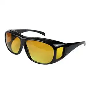 Fahrradbrille für Brillenträger Boolavard Überzieh Nachtsichtbrille