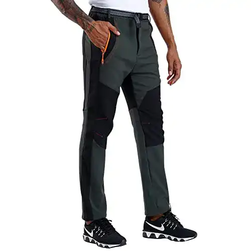 Kletterhosen Herren CARETOO Hosen Wandern Radfahren Stretch
