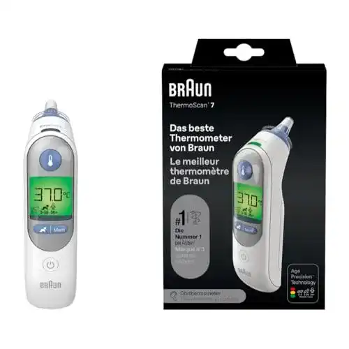 Fieberthermometer Braun Healthcare ThermoScan 7 Infrarot Ohr