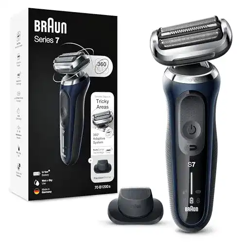 Rasierer Braun Series 7 Herren mit 360° Anpassung, Elektro