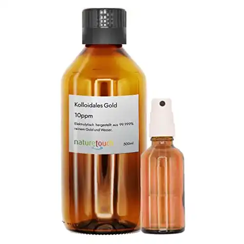 Kolloidales Gold Naturetouch Reines ● 10ppm ● 500ml
