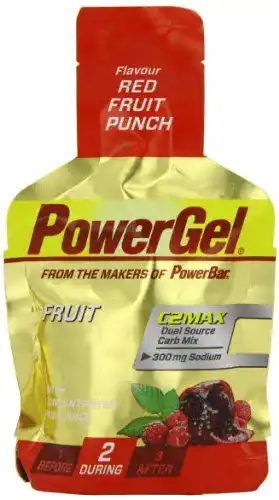 Powergel Powerbar Red Fruit Punch, 3er Pack (3 x 41 g)