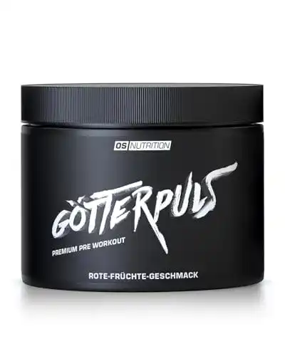 Trainingsbooster OS NUTRITION Götterpuls, Rote Früchte 308g