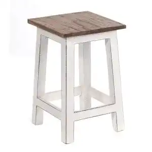 Holzhocker DESIGN DELIGHTS RUSTIKALER SITZHOCKER Madero
