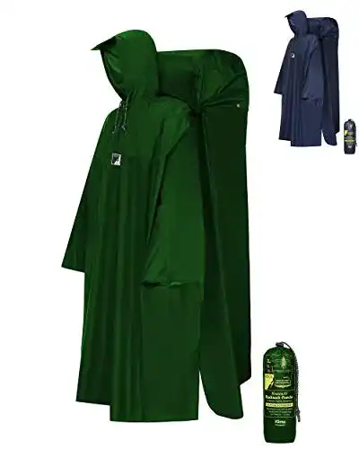 Regenponcho HOCK Wandern ‘Kraxen AS’ Regenschutz für Rucksack