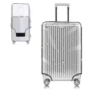 Kofferschutzhülle Yotako 28 Zoll Transparent, PVC Wasserdicht