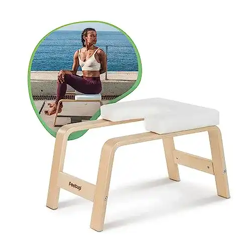Kopfstandhocker FeetUp ® Yoga – Original Kopfstand Trainer Stuhl