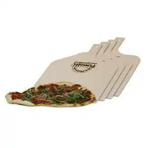 Flammkuchenbrett Pimotti Pizzaschaufel, Sperrholz, 4er Set