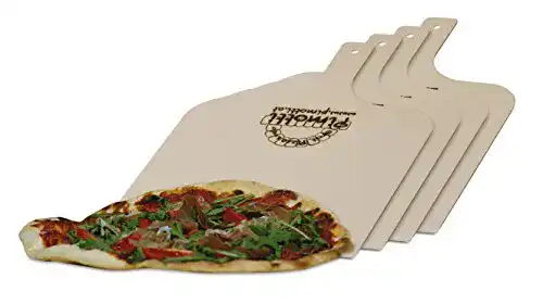 Flammkuchenbrett Pimotti Pizzaschaufel, Sperrholz, 4er Set