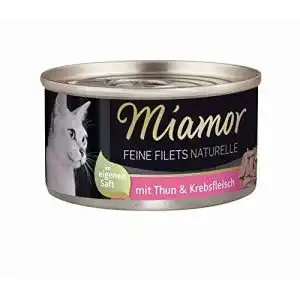 Miamor-Katzenfutter Miamor Naturelle Thunfisch & Krebs 24x 80g