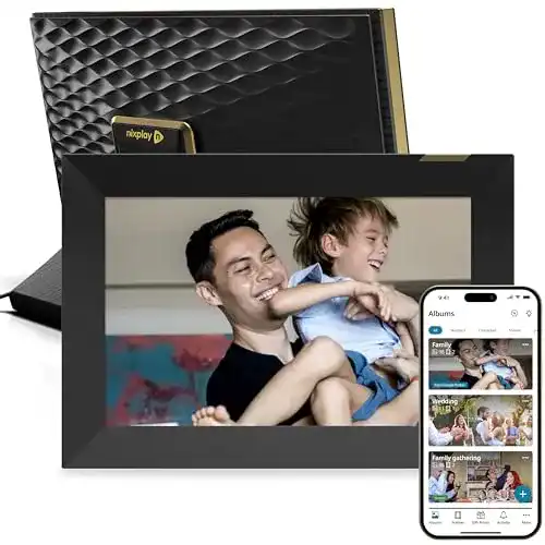 Digitaler Bilderrahmen (WLAN) Nixplay 10,1-Zoll-Touchscreen