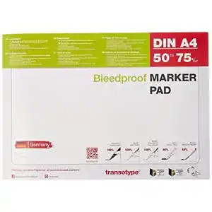 Marker-Papier transotype Marker Pad, Layoutpapier, 50 Blatt