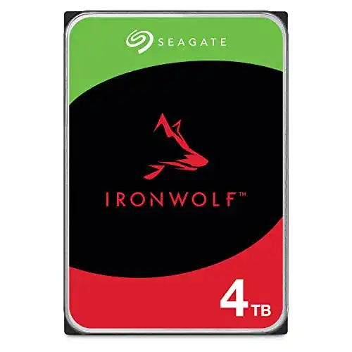 Festplatte Seagate IronWolf 4 TB interne , NAS HDD, 3.5 Zoll, 5400