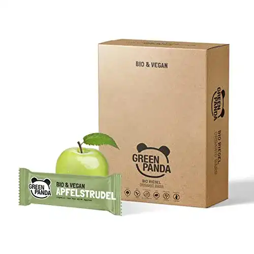Fruchtriegel Green Panda ® Vegane Riegel | 12 x 30g Bio Energy