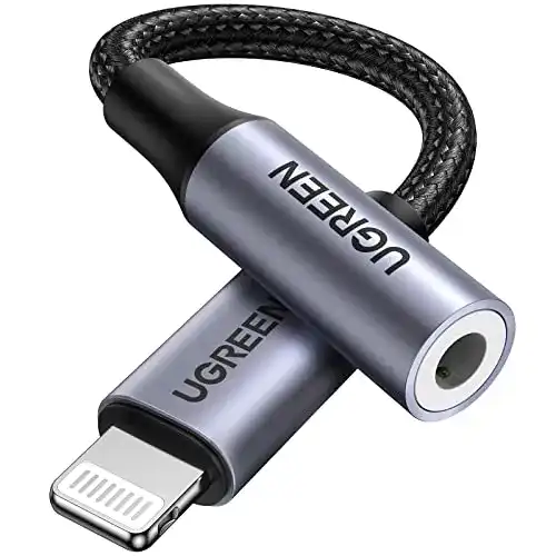 Lightning-Klinke-Adapter UGREEN Lightning Klinke Adapter 3,5