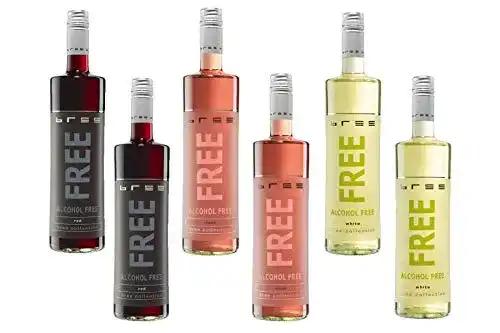 Alkoholfreier Wein Bree Free – Probierpaket – Rot, Rosé, Weiß