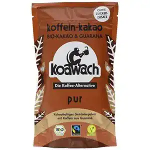 Kakaopulver koawach Pur Trinkschokolade – Koffein Kakao