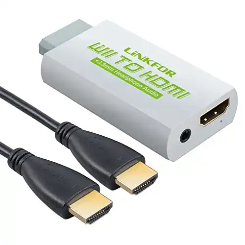 Wii-to-HDMI LiNKFOR Wii HDMI Stick Adapter Wii zu HDMI