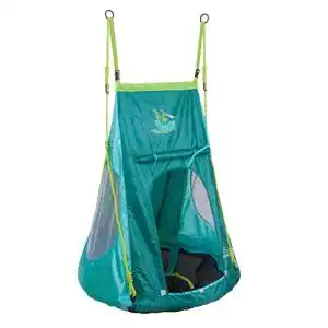 Nestschaukel HUDORA 90 cm mit Zelt Pirate – Garten-Schaukel
