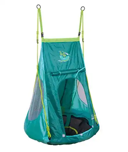Die beste Nestschaukel HUDORA 90 cm mit Zelt Pirate - Garten-Schaukel 2026 Test Bestseller Nestschaukel HUDORA 90 cm mit Zelt Pirate – Garten-Schaukel
