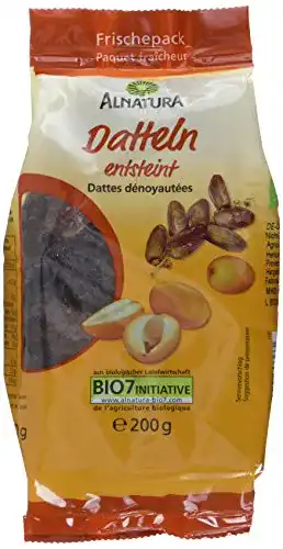 Getrocknete Datteln Alnatura Bio Datteln, entsteint, 6 x 200 g