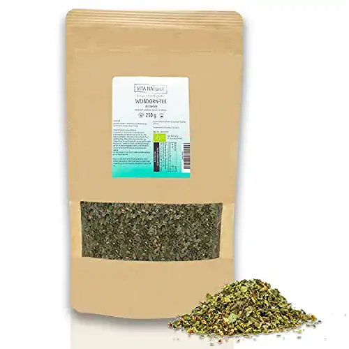 Die beste Weißdorntee VITA NATURA Energie & Wohlbefinden, 250 g 2026 Test Bestseller Weißdorntee VITA NATURA Energie & Wohlbefinden, 250 g