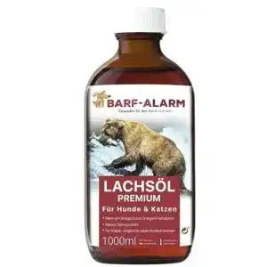 Lachsöl Hunde barf-alarm Premium Lachsöl für Hunde 1 Liter