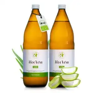 Aloe-vera-Saft (bio) Mother Earth Products 2 x 1000ml