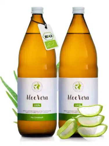 Aloe-vera-Saft (bio) Mother Earth Products 2 x 1000ml